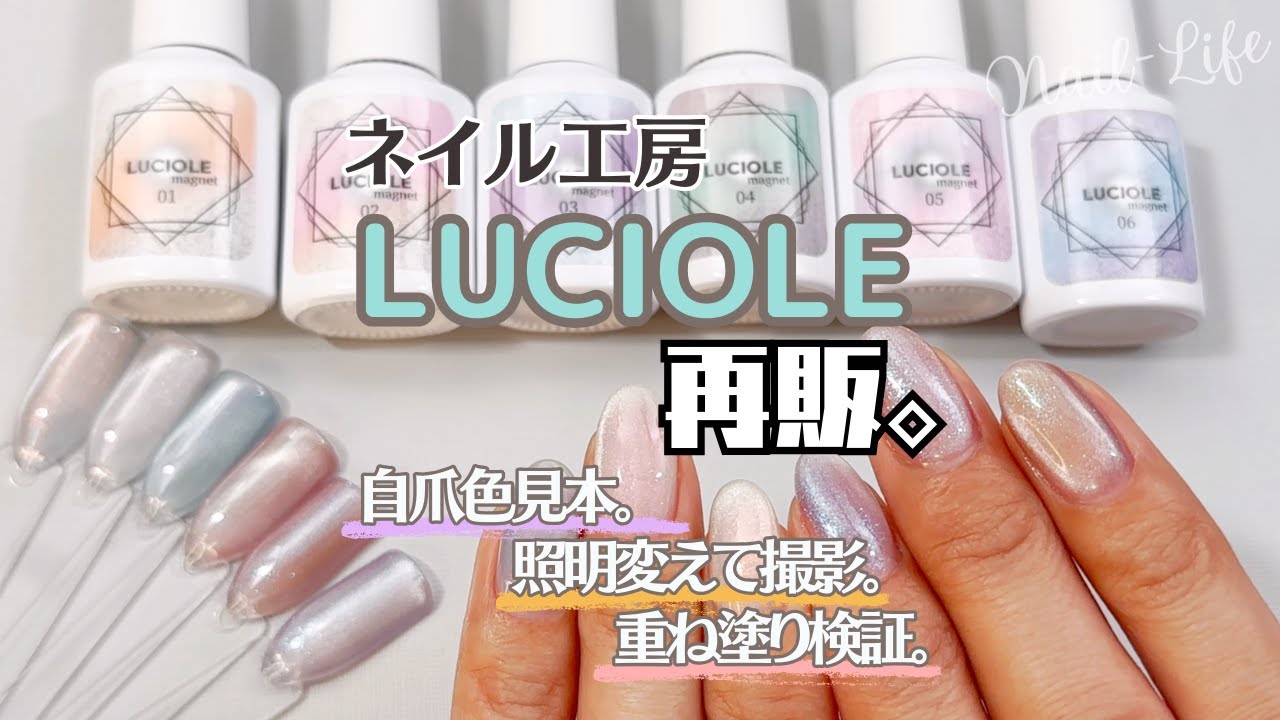 Finally back in stock!] Nail Studio Luciol 5 Micron Magnet, all