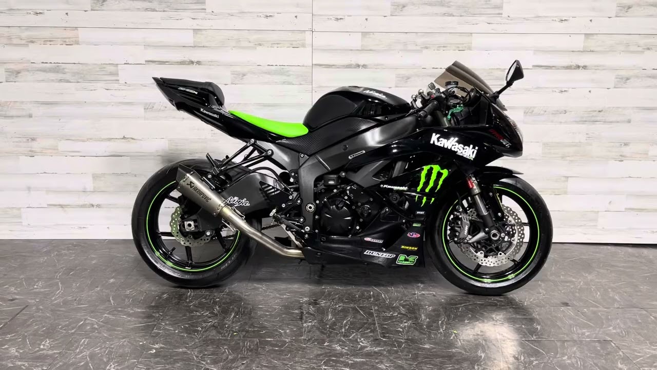 2009 Kawasaki Ninja ZX-6R Walk-Around - YouTube