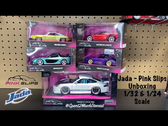 Jada Lot Pink Slips Unboxing - YouTube