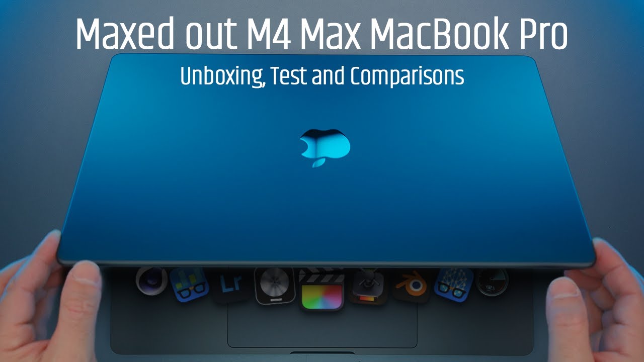 Maxed Out M4 Max MacBook Pro Unboxing, Test and Comparisons | Nano