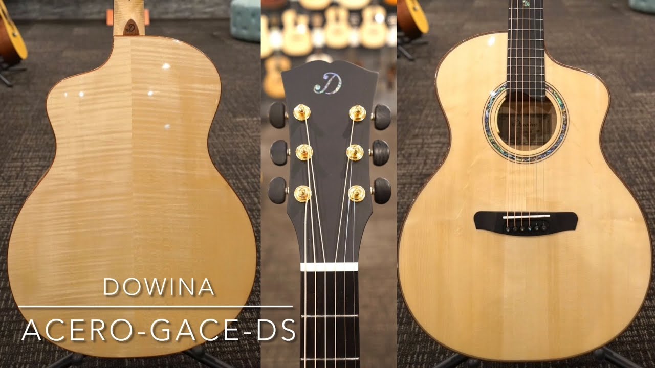 Dowina ACERO-GACE-DS【アンセム搭載】【極上トラ杢メイプル】 - YouTube