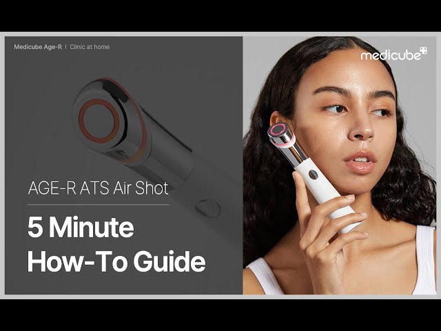 MEDICUBE] Age-R ATS Air Shot 5-minute Tutorial - YouTube