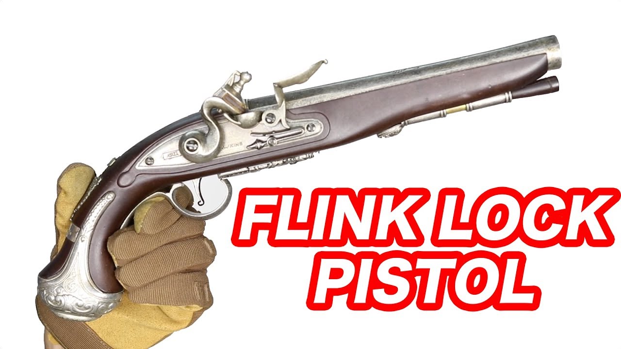 KTW フリントロックピストル ロマンの火打石銃 マック堺 エアガン