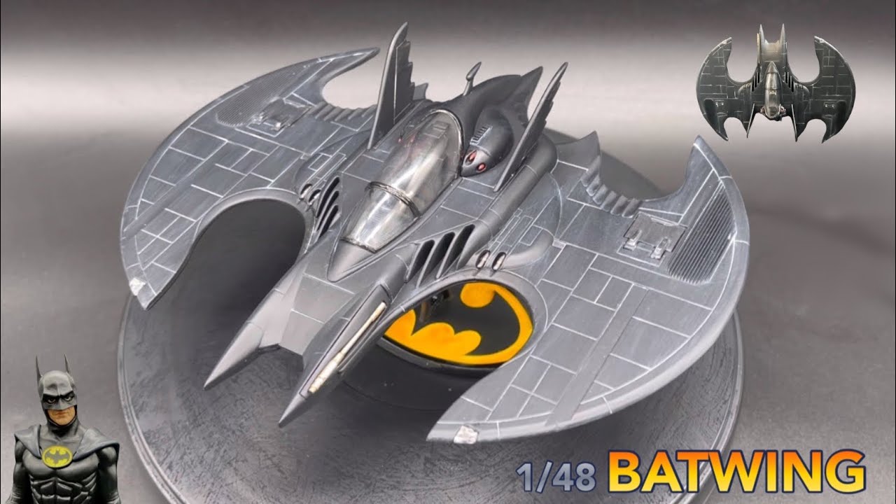 1/48 バットウィング プラモデル Michael Keaton バットマン batwing
