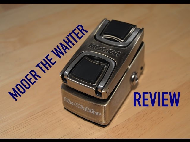 Mooer The Wahter Wah Pedal Review by Wesley Webb - YouTube