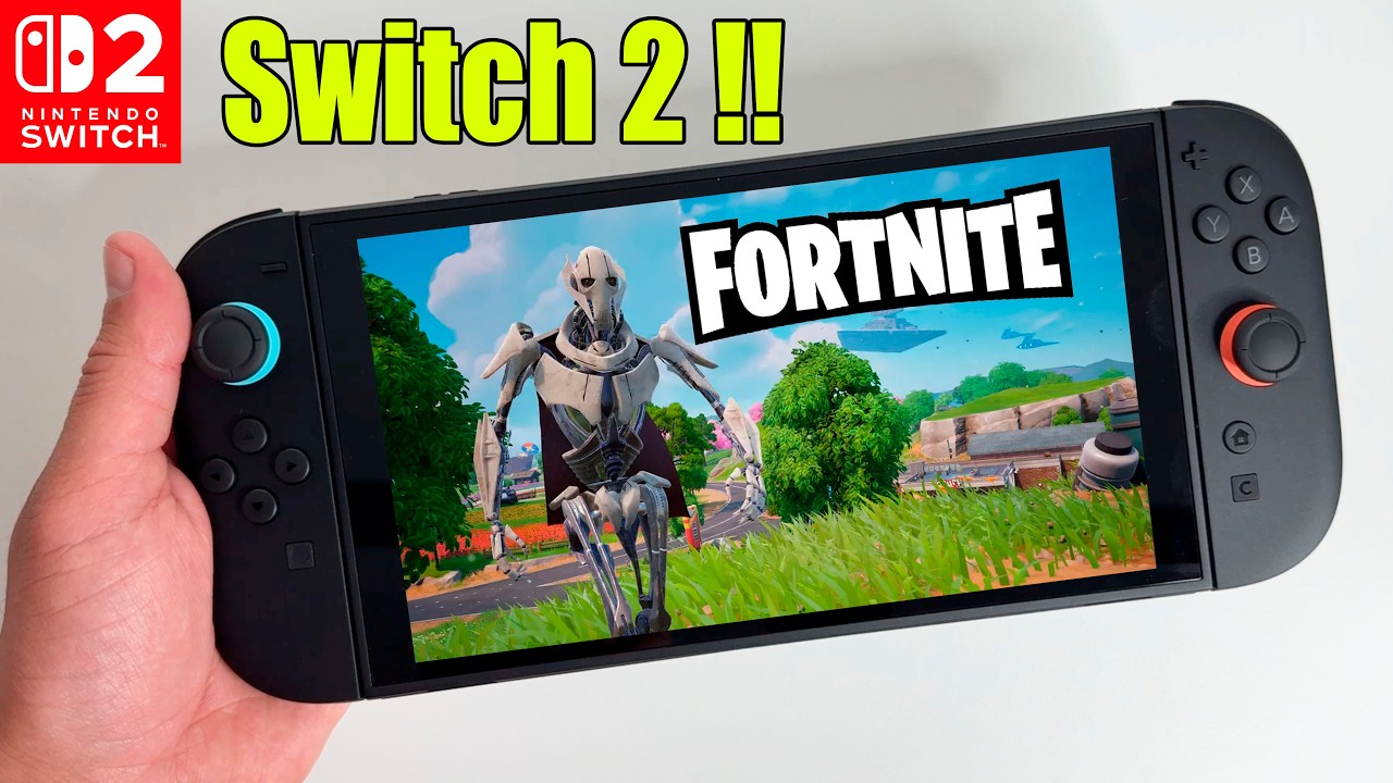 Fortnite on Nintendo Switch 2 - YouTube
