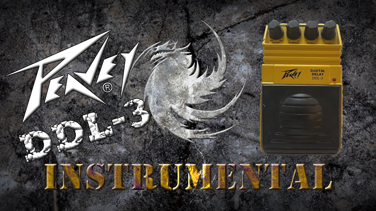 Vintage '80s PEAVEY Digital Delay Pedal DDL-3 Accelerator Series