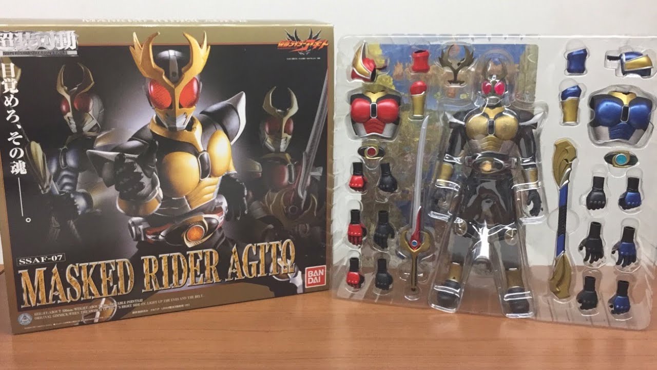 経年劣化]仮面ライダーアギト 超装可動 masked rider agitΩ super