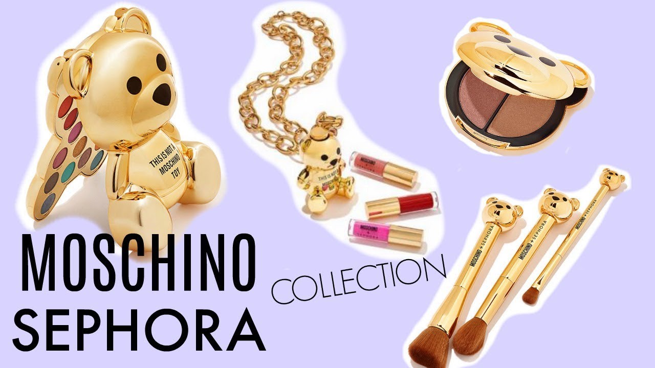 Moschino + Sephora Bear Collection Review || Beauty with Emily Fox