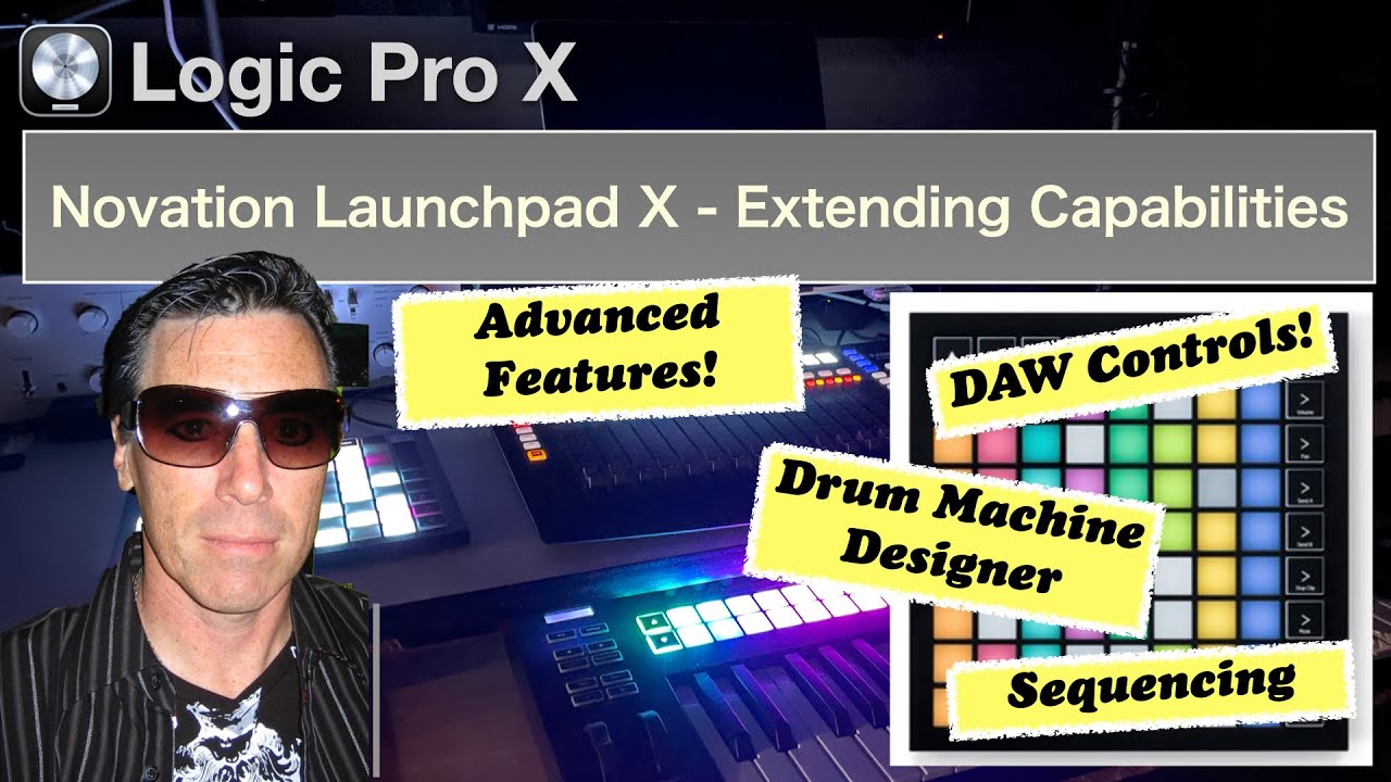 LaunchPadX Extended DAW Capabilities | Logic & iOS apps - YouTube
