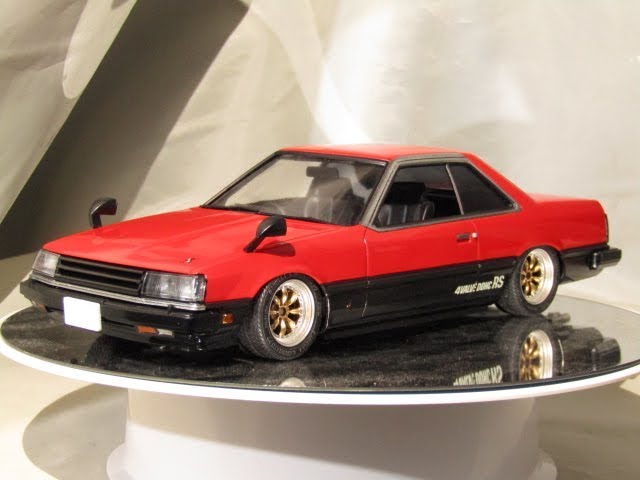 A review of the Arii 1/24 Skyline 2000 RS, assembled by a plastic