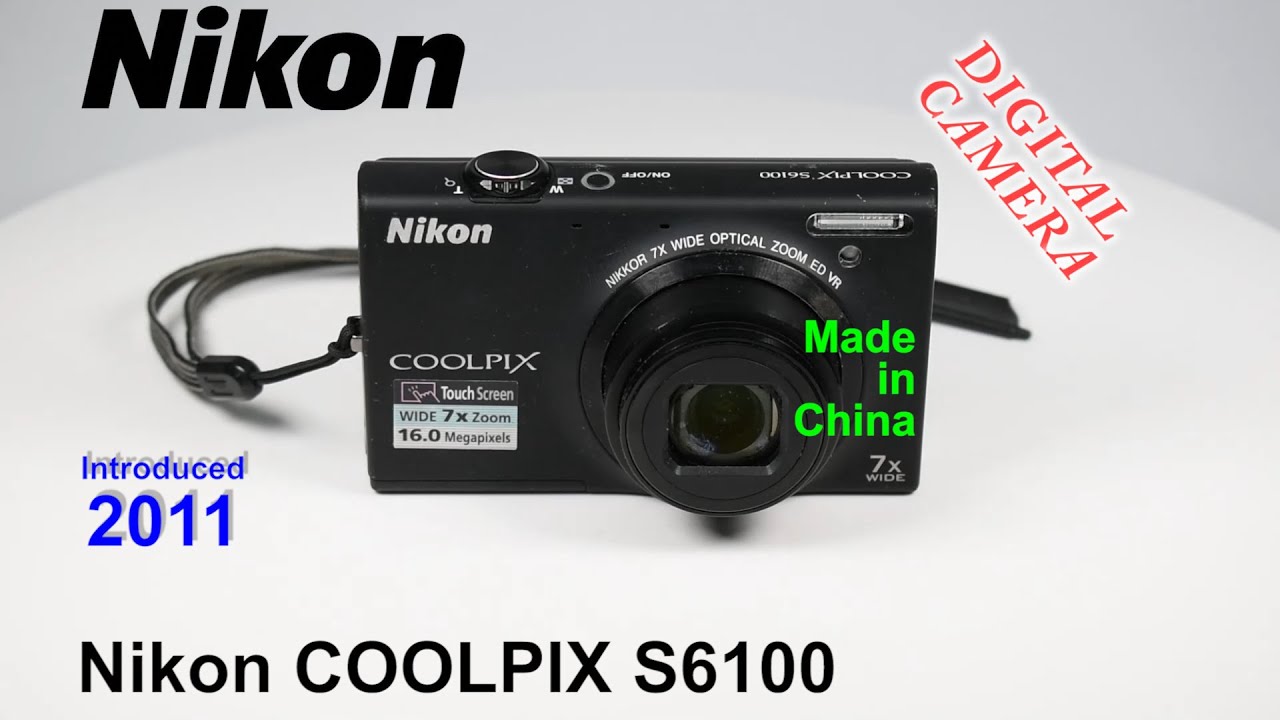 2011 Nikon COOLPIX S6100 - Digital Camera - YouTube