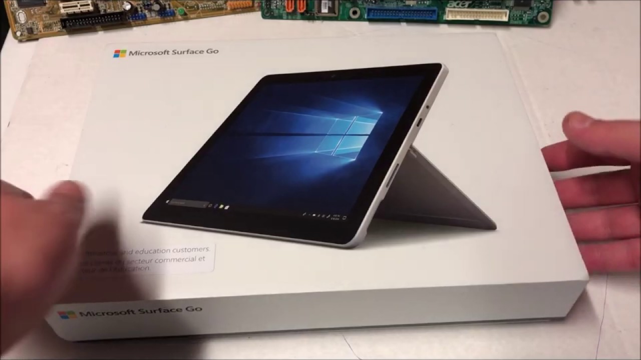 Microsoft Surface Go Model 1824 Review & Benchmarked w Passmark