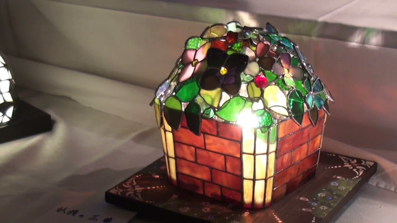 ステンドグラス作品展2024かわもと工房 - YouTube