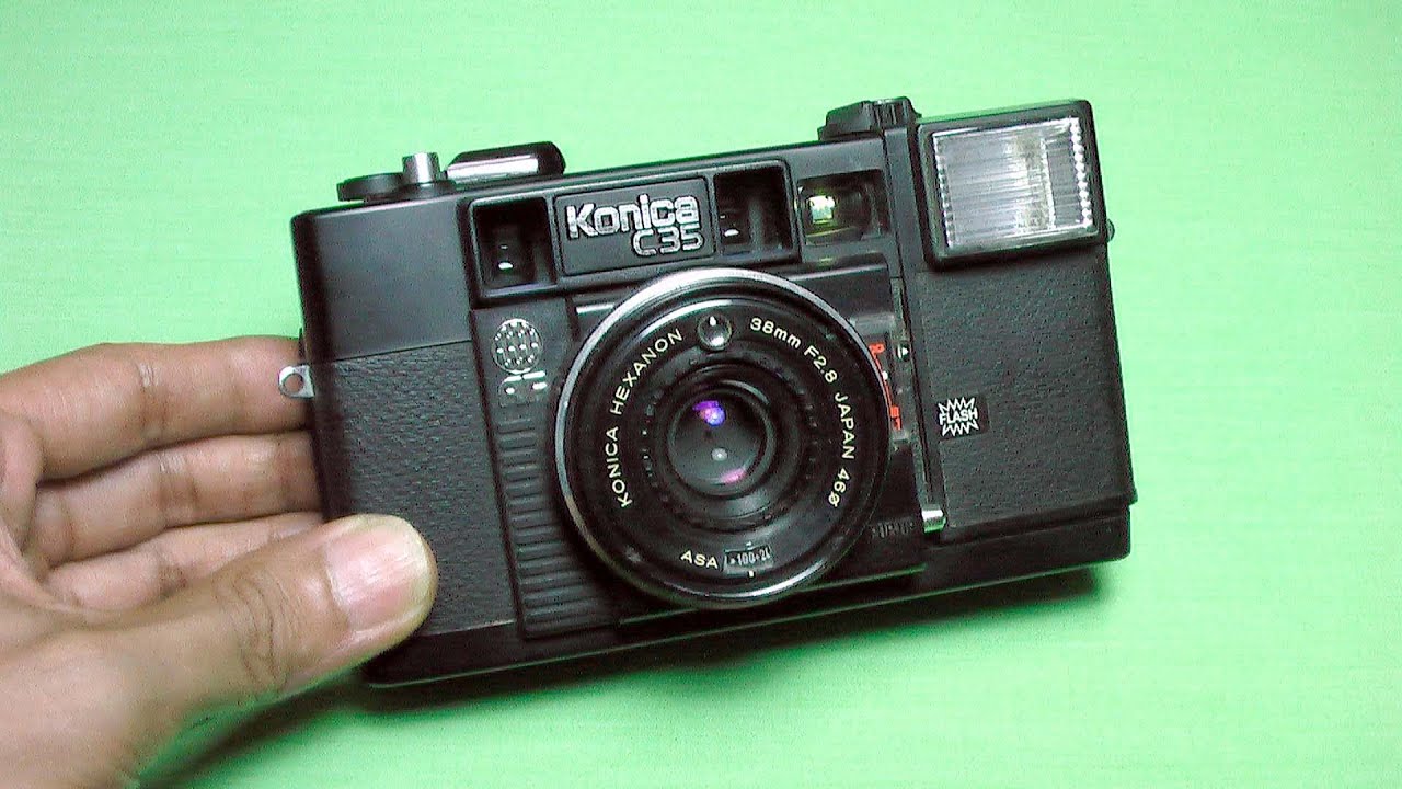 コニカ C35AF(ジャスピンコニカ)の使い方 KONICA C35AF How to use
