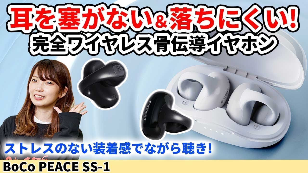 Crowdfunding in progress!] We tried out the bone conduction