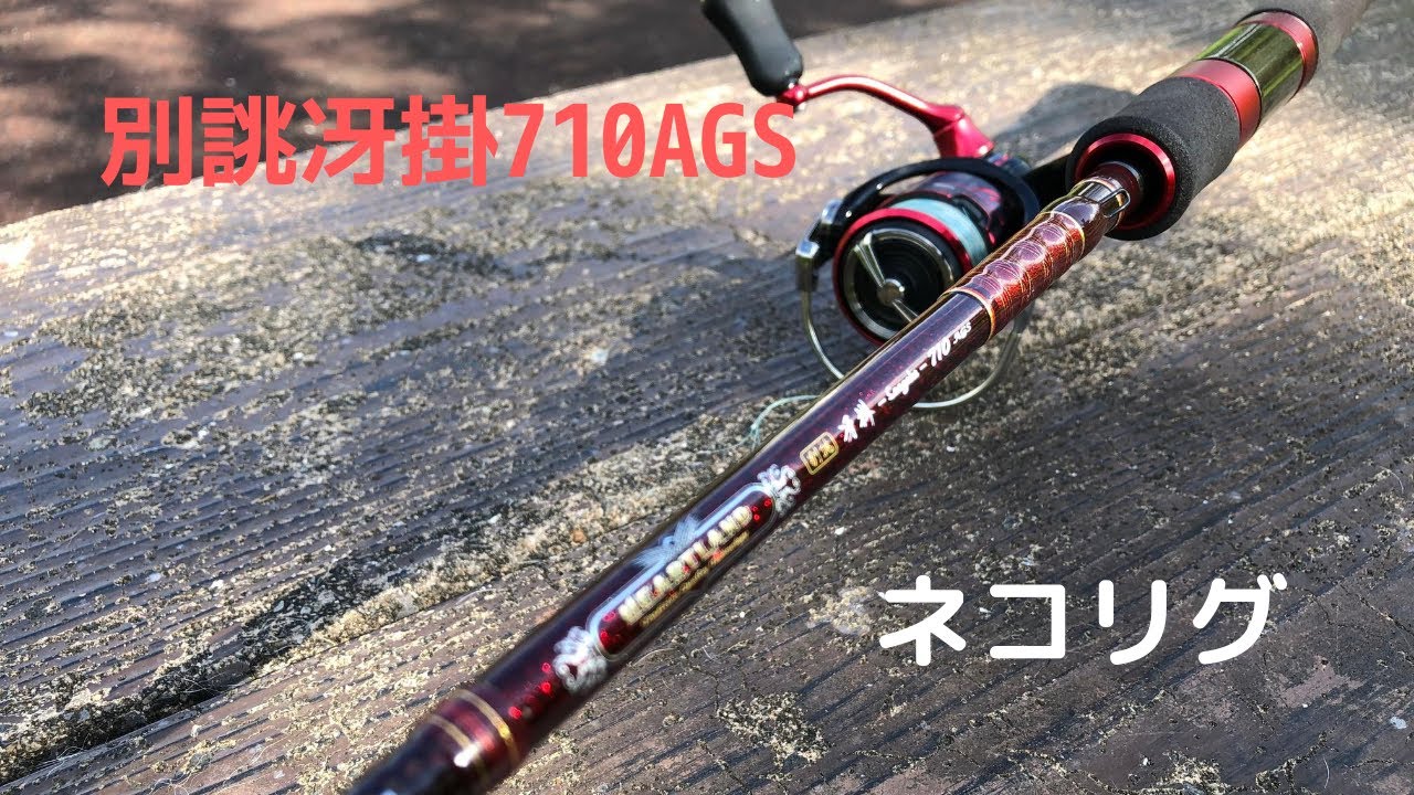ハートランド 別誂冴掛710AGSでネコリグ - YouTube