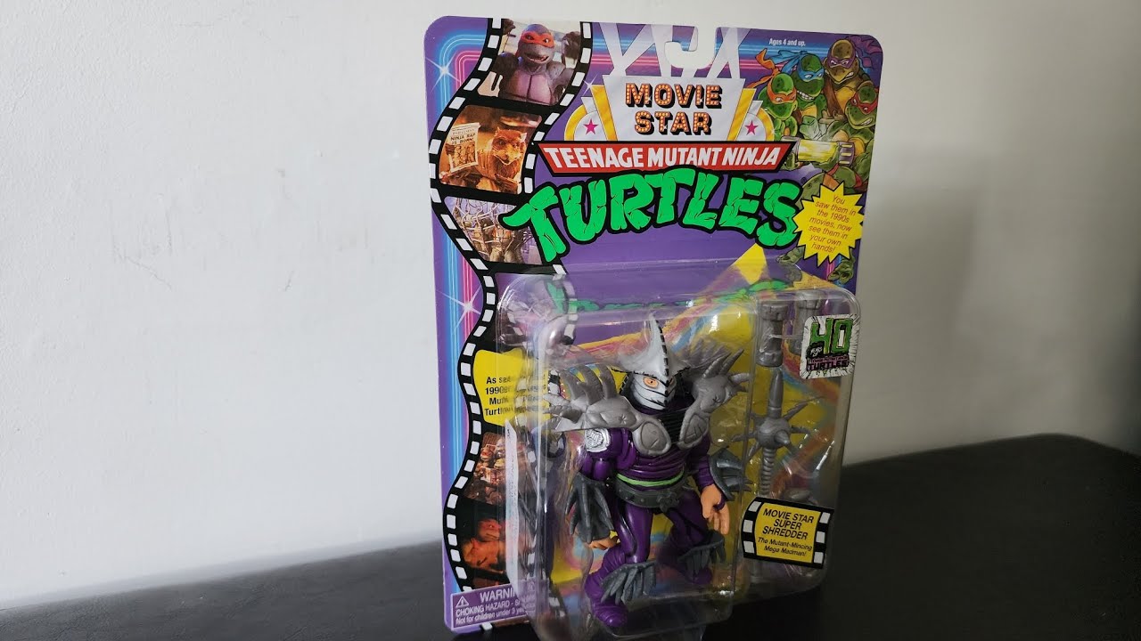 TMNT 2024 Movie Star Super Shredder Re-issue - Unboxing! - YouTube