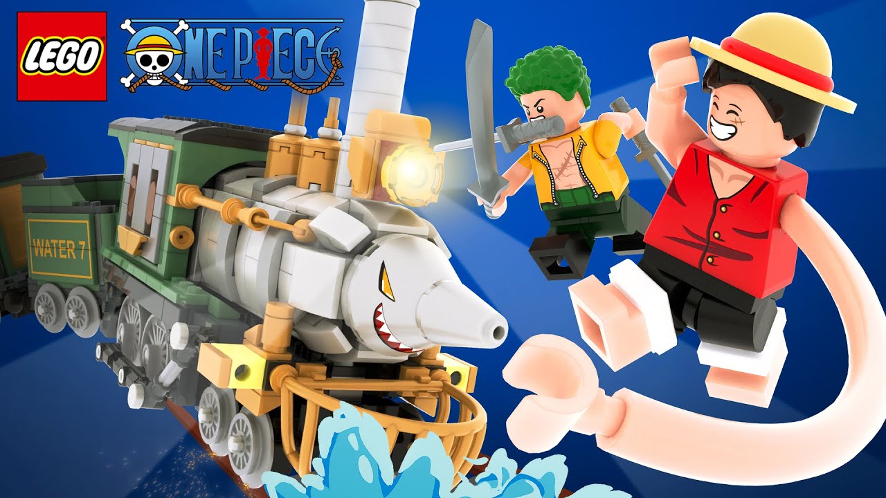 I Designed The Lego ONE PIECE Rocket Man Lego set! - YouTube