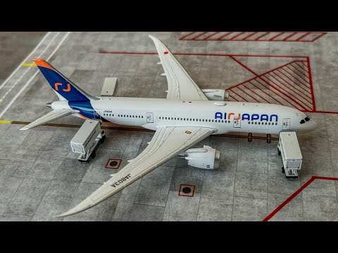 My NEWEST Airline! Air Japan Boeing 787-8 JC Wings 1:400 (Model