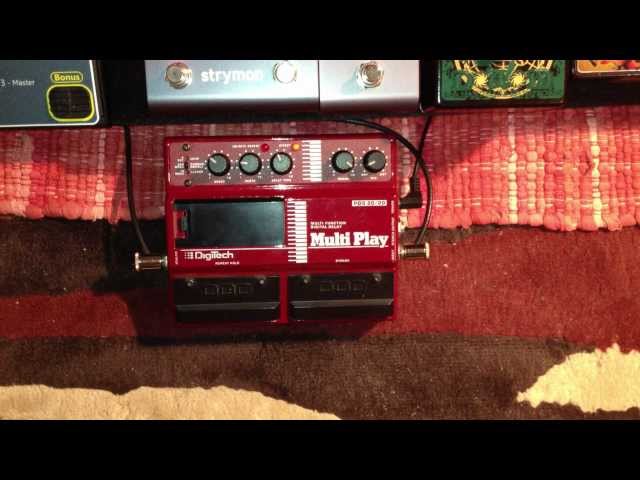 Digitech PDS 20/20 Multi Play (functions other than looping) - YouTube