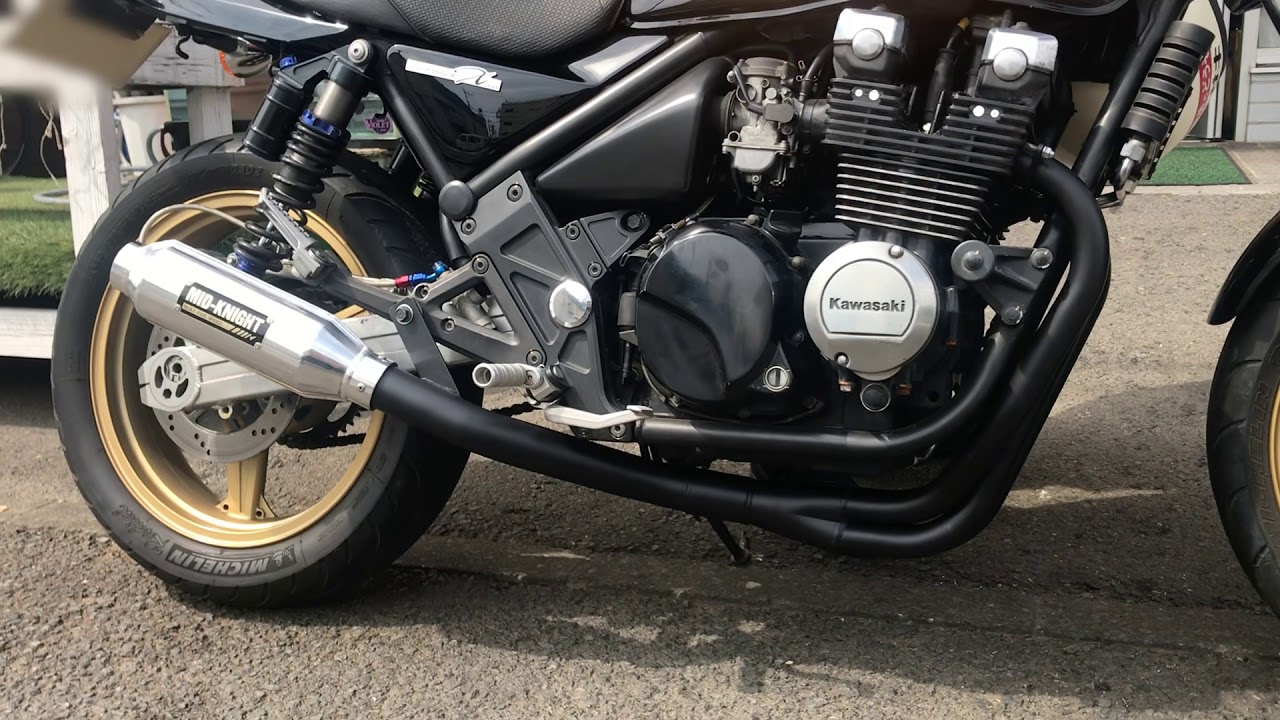 ゼファー400 MID-KNIGHTモナカマフラー - 【公式】MISTY/旧車・絶版車