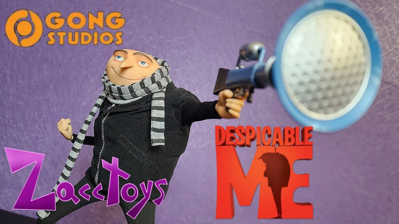 Pop Mart GONG Studios 1/8 Despicable Me 4 Gru Action Figure Review