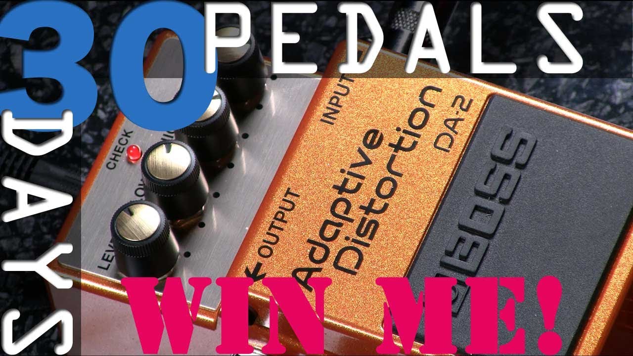 Boss DA-2 Adaptive Distortion Bitesize Review - 30 Days, 30 Pedals