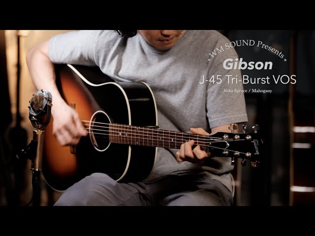2023 Gibson J-45 Tri-Burst VOS - YouTube