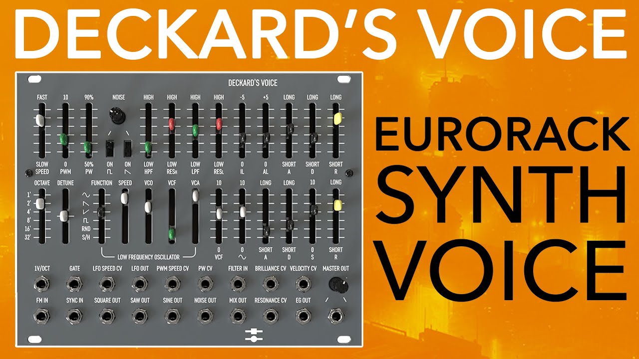 Black Corporation Deckard's Voice // Dreamy Eurorack Synth Voice