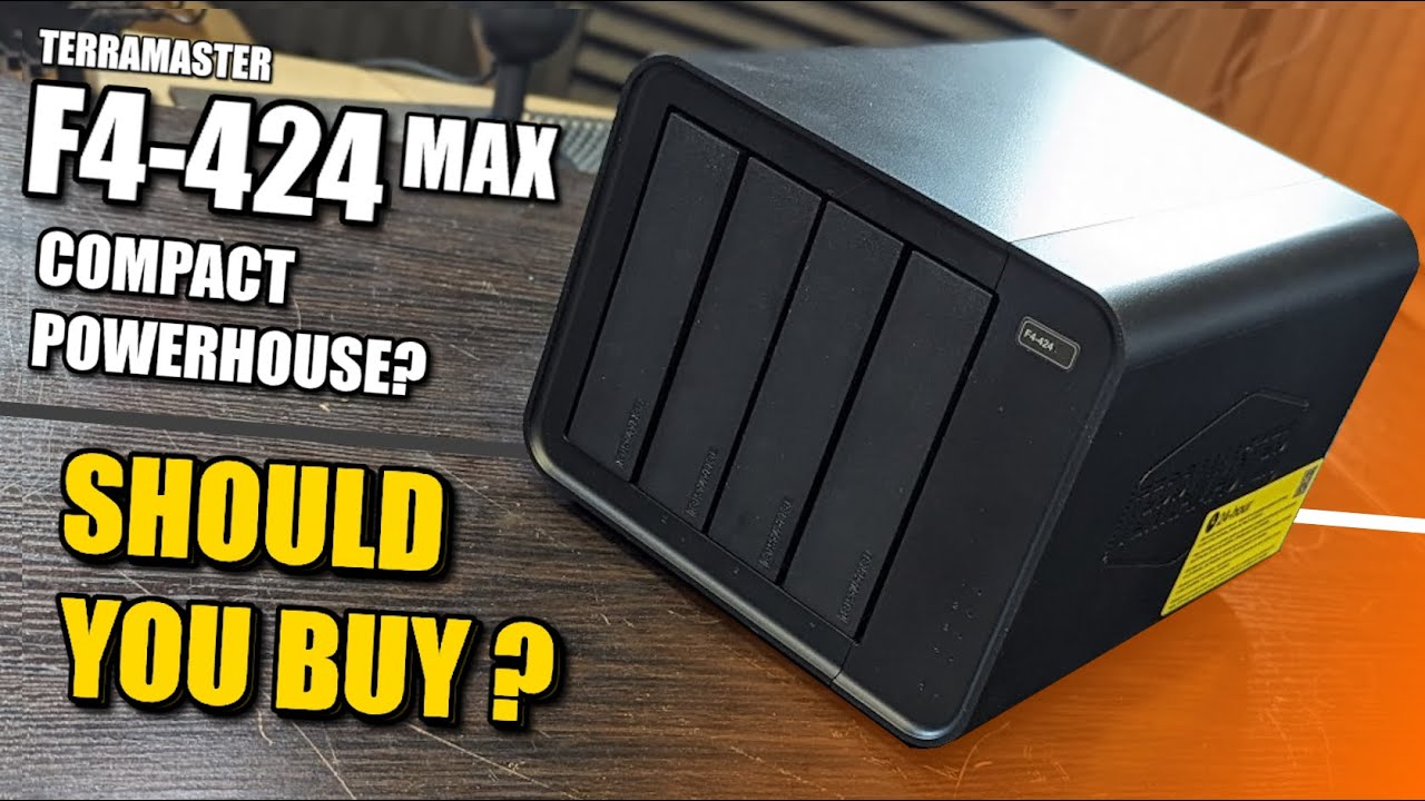 Terramaster F4-424 Max NAS Review – NAS Compares