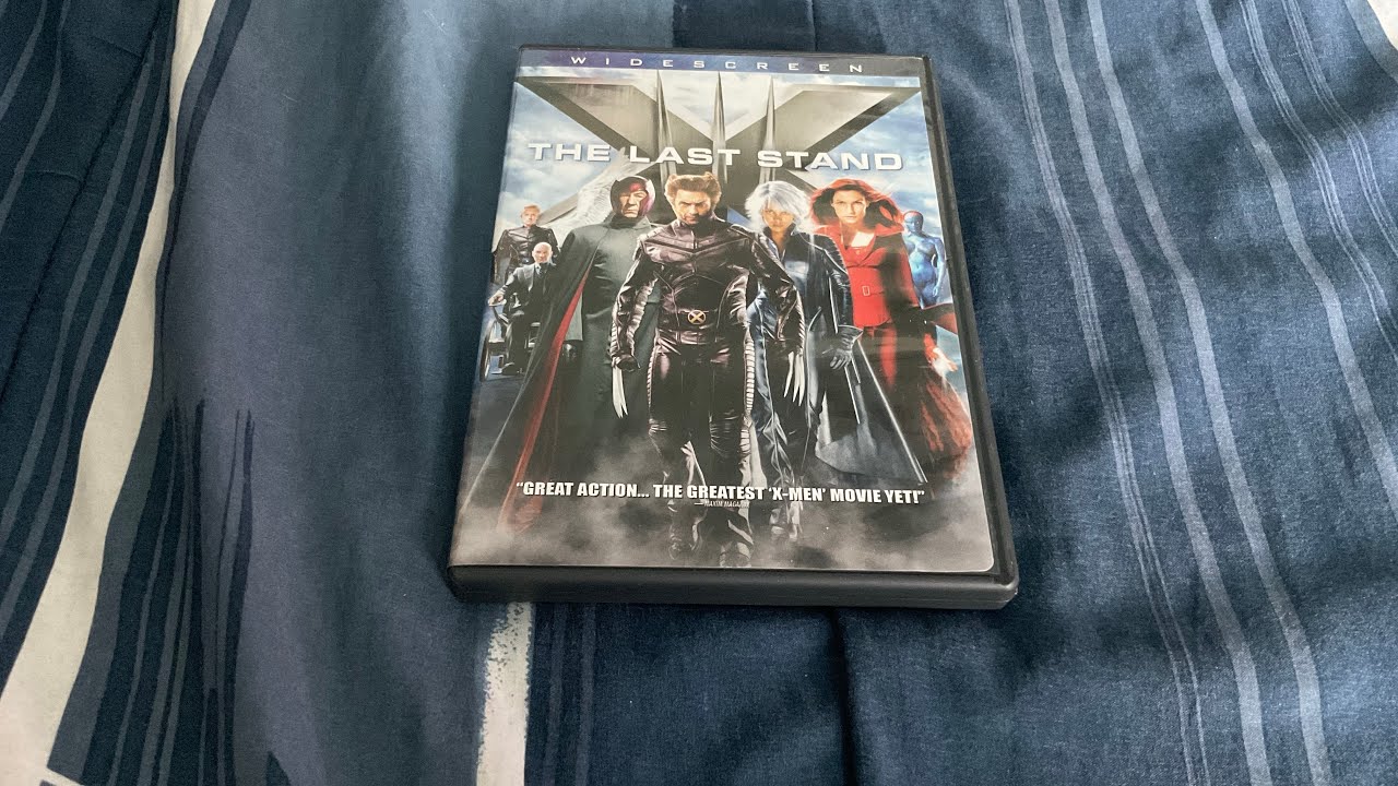 Opening to X-Men: The Last Stand 2006 DVD (Widescreen version