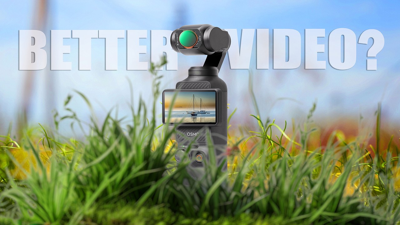 GET BETTER FOOTAGE? ND Filters for the DJI Pocket 3 - YouTube