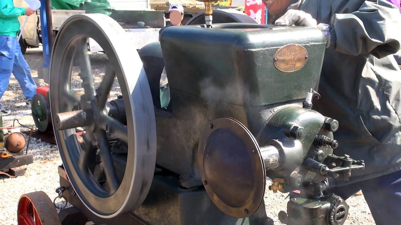 Old Engines in Japan 1920s Fairbanks Morse Type Z 6hp - YouTube