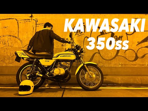 車両紹介】原点にして頂点。Kawasaki 350ss MACH - YouTube