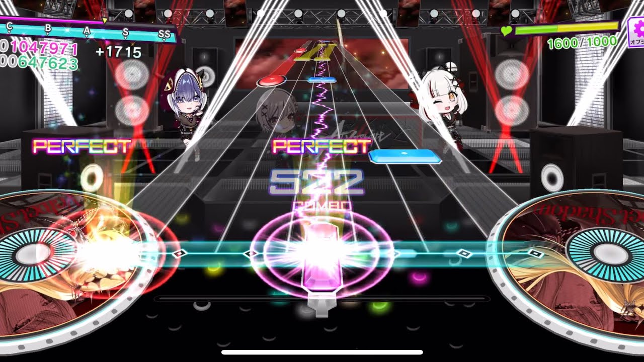 デレステ」Nation Blue (Game ver.) 渋谷凛、高垣楓、神崎蘭子、新田