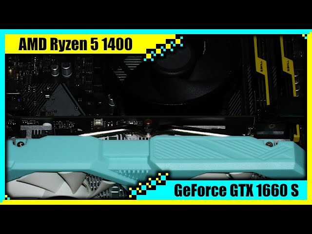 Ryzen 5 1400 + GTX 1660 SUPER Gaming PC in 2023 | Tested in 7