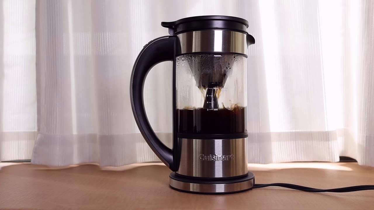 クイジナートの「ファウンテン コーヒーメーカー」はお茶がうまい