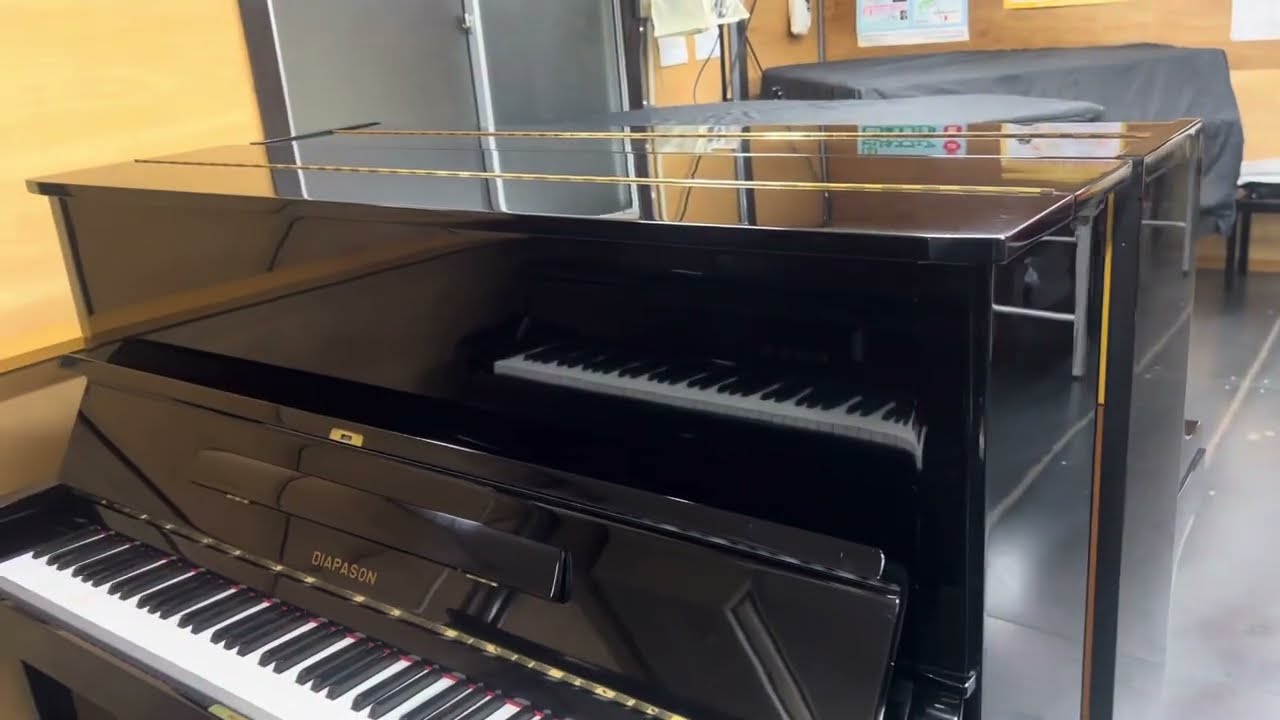 126M ディアパソンピアノ ぴあの屋ドットコム - YouTube