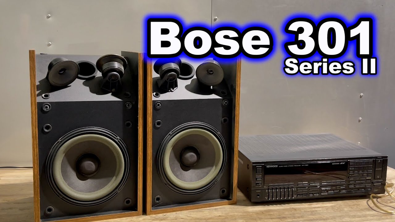 Bose 301 Series II Direct Reflecting Home Bookshelf Speakers - YouTube