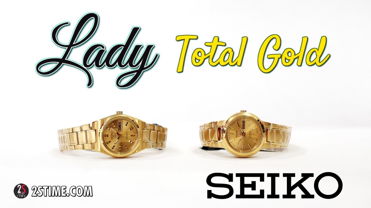 SEIKO 5 Lady Automatic SYME46K1 & SYM600K1 | Best Total Gold Watch