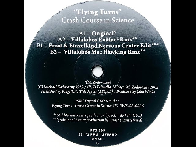 Crash Course In Science • Flying Turns (Original Mix) (1981) (2014