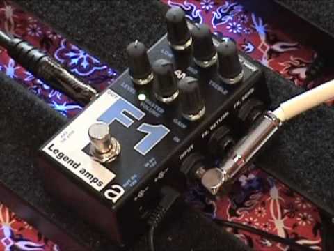 AMT Electronics Legend Amp Series F1 guitar effects pedal demo