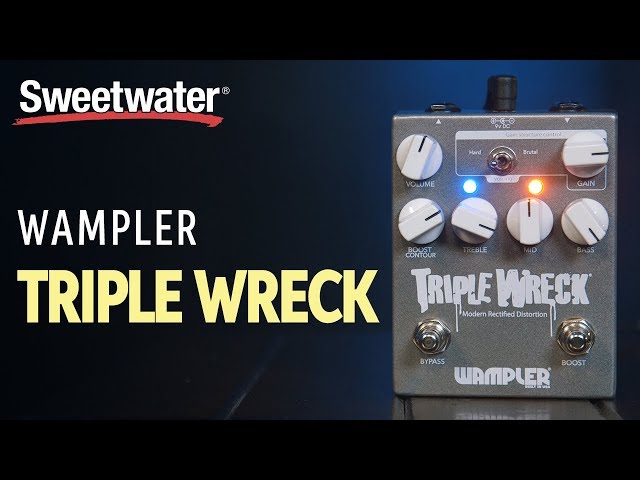 Wampler Triple Wreck High-gain Distortion Pedal Review - YouTube