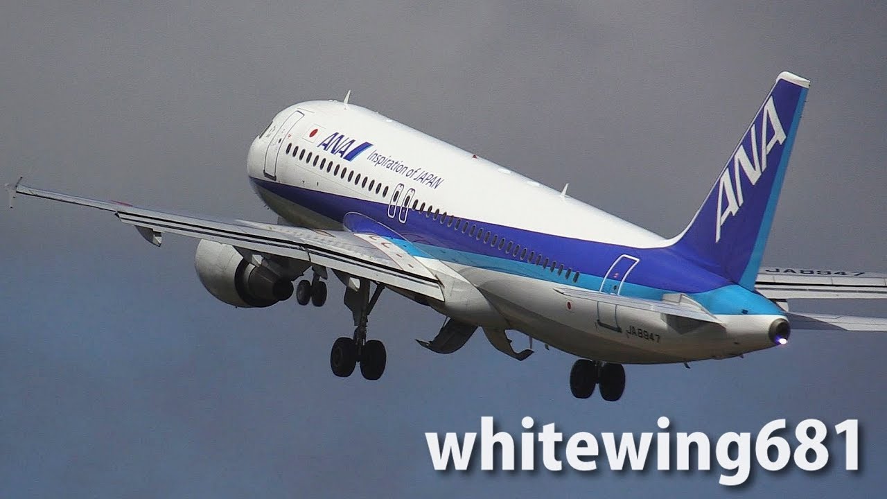 A320] ANA Airbus A320-200 JA8946 TAKE-OFF NOTO Airport 能登空港