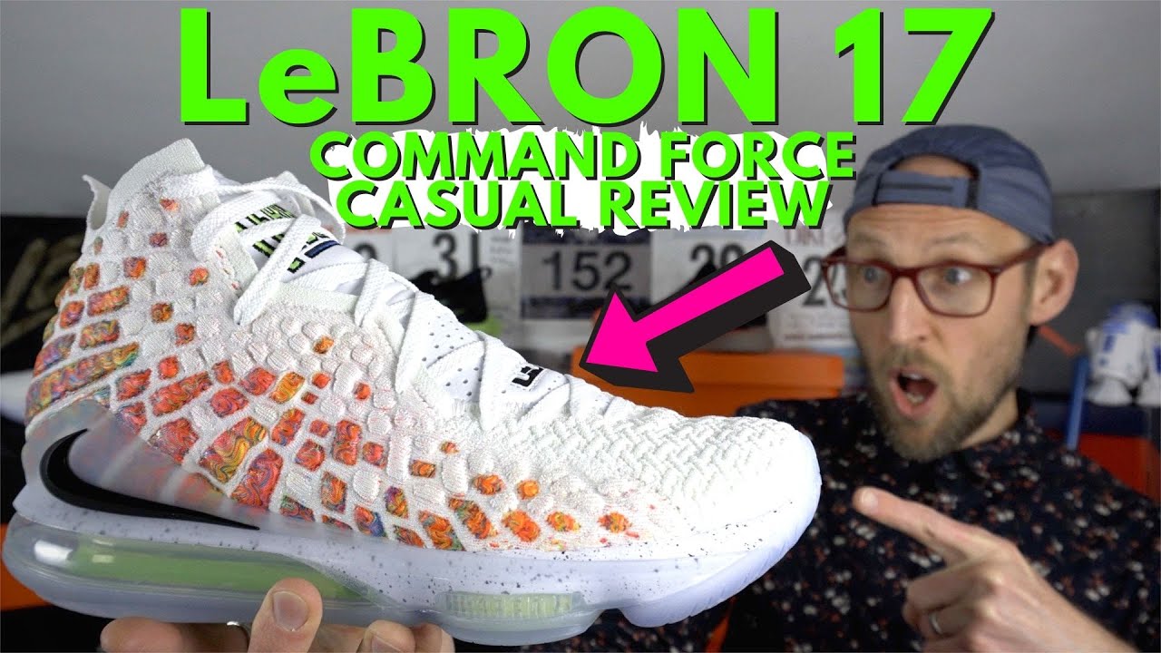 Nike LeBron 17 Command Force Casual Review | Is this the best