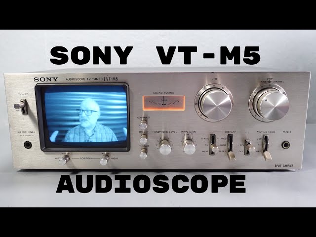 SONY VT-M5 - Beautifully obsolete - YouTube