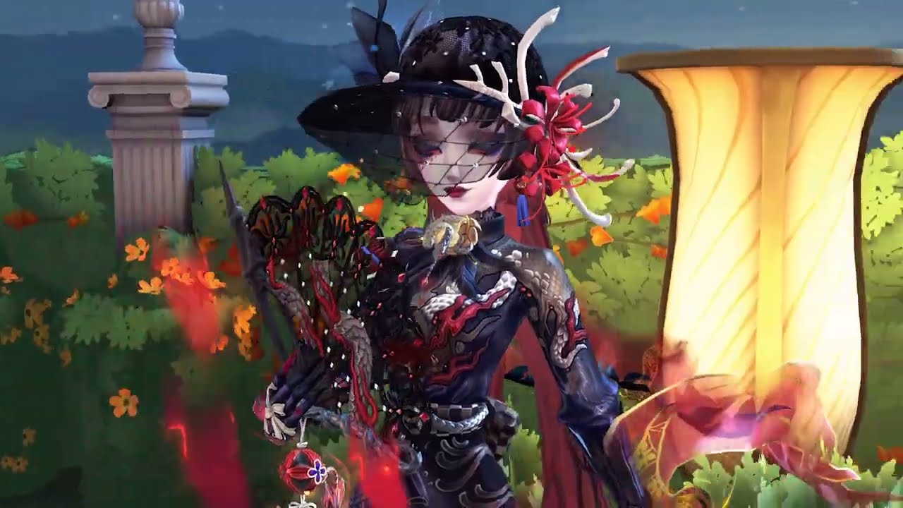 芸者ハロウィンUR衣装 - 朧夜 & SSR携帯品 - 天羽 ゲーム内展示