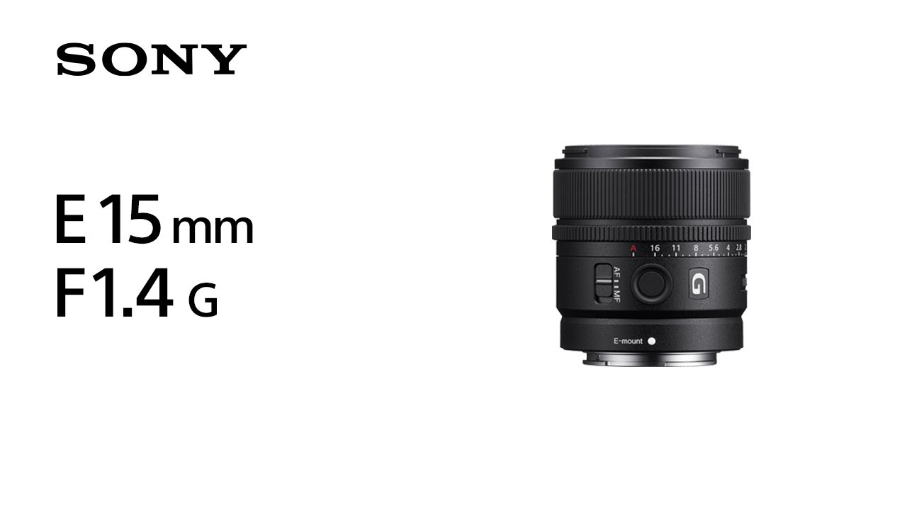 SEL15F14G | Lenses | Sony CA