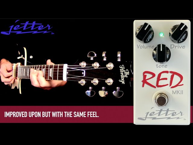 Jetter Red² Overdrive Pedal - Solo Sound Demo - YouTube